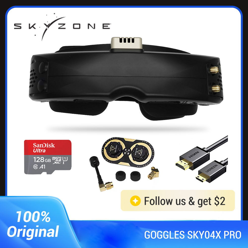 Skyzone Sky04X Pro Oled Fpv Goggles - Skyzone SKY04X PRO 5.8GHz FPVゴーグル /